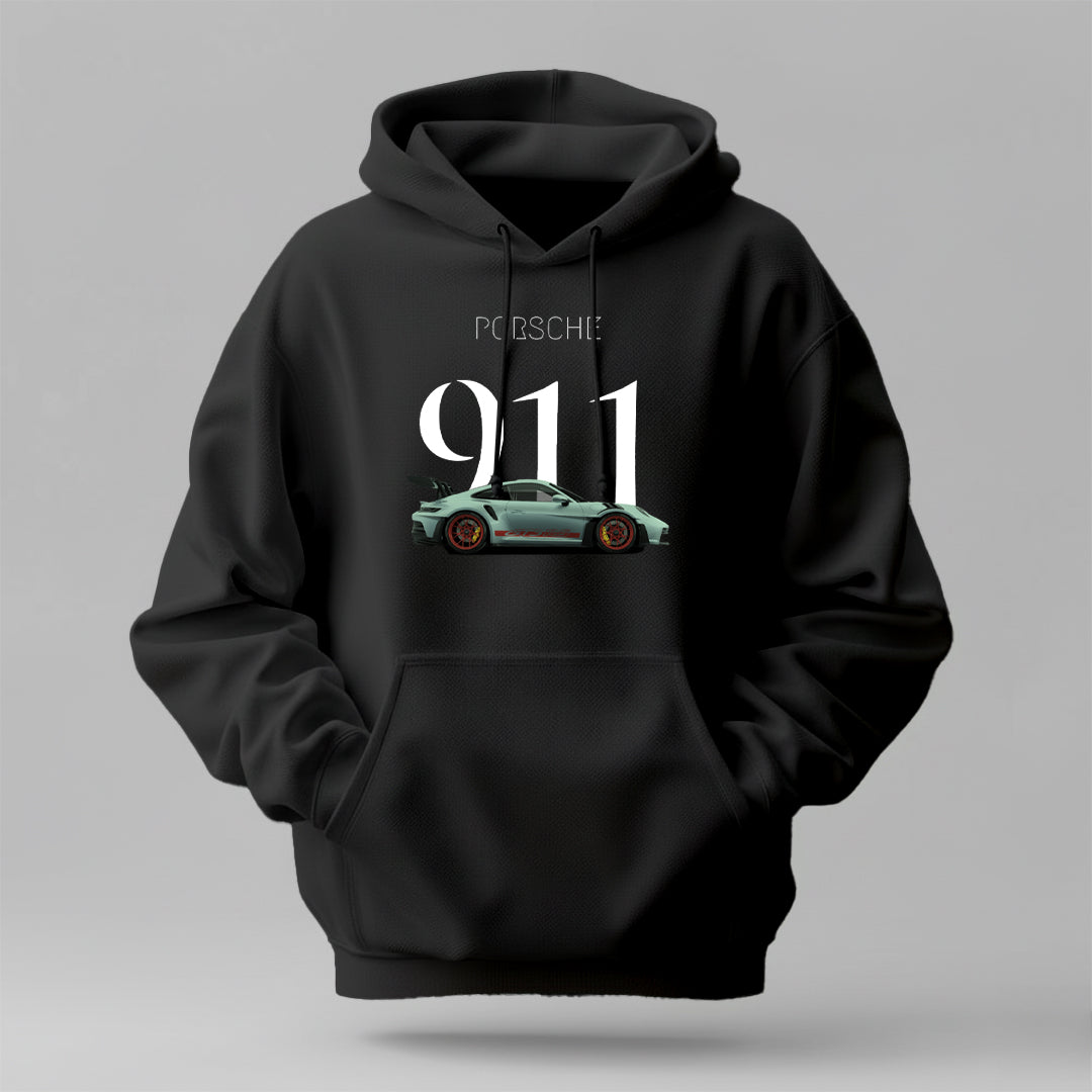 Porsche_911.jpg Porsche 911 - Winter Regular Fit Hoodie - Image 1