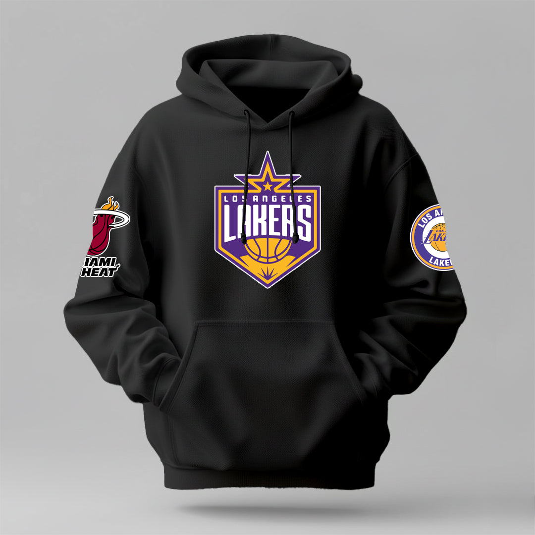 qwdfqywd.jpg LA Lakers - Winter Regular Fit Hoodie - Image 1
